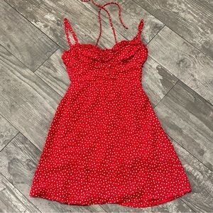 Princess Polly Red Spaghetti Strap Sundress